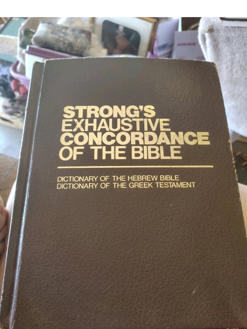 's Exhaustive Concordance of the Bible - Brown Hardcover